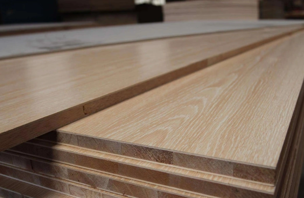Matt Dark Grey Woodgrain Particleboard