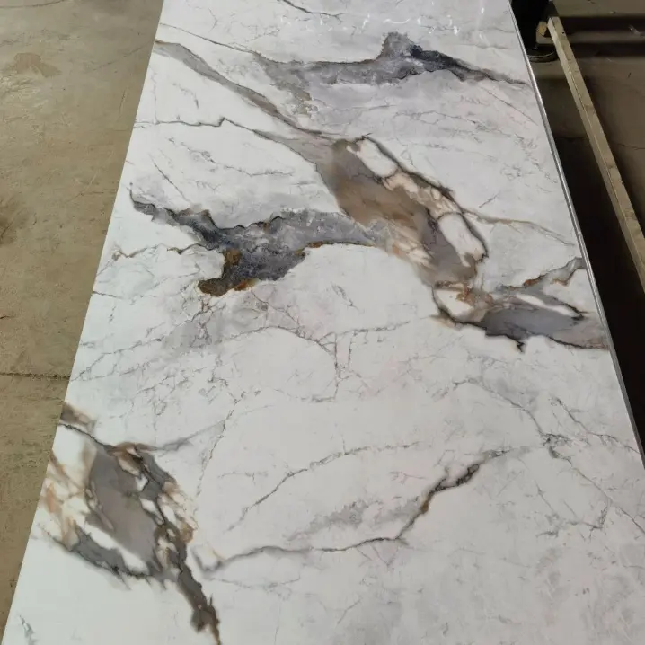 Marmor brannsikre paneler buet bord